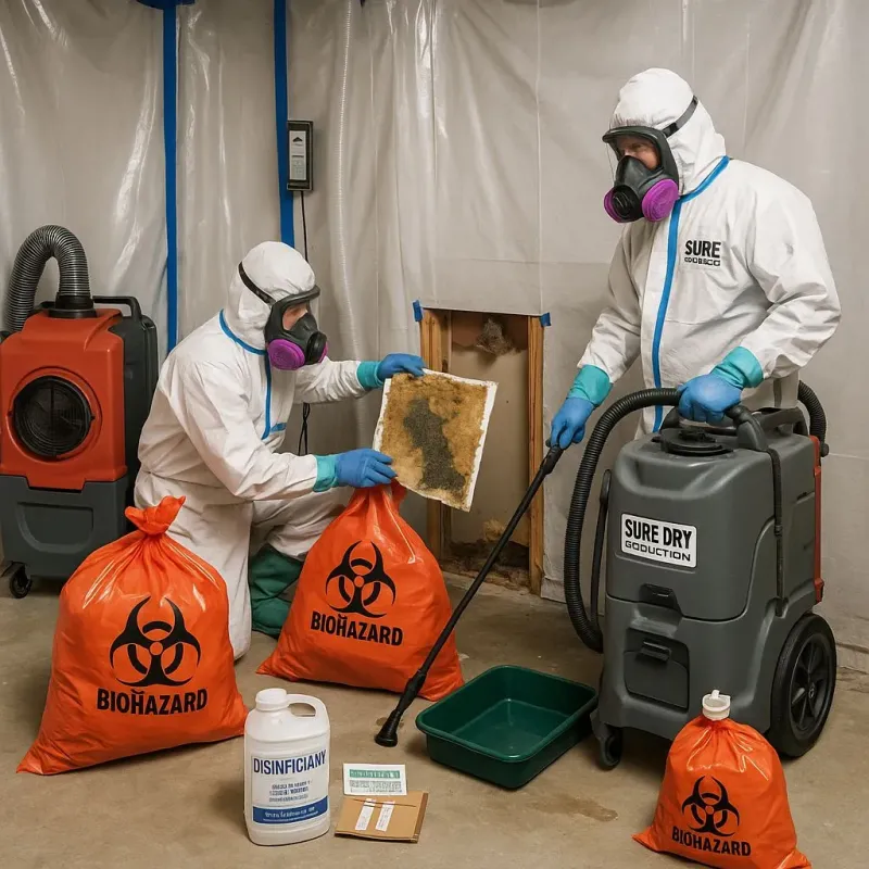 Contaminated Water Handling Protocols process in East Quogue, NY